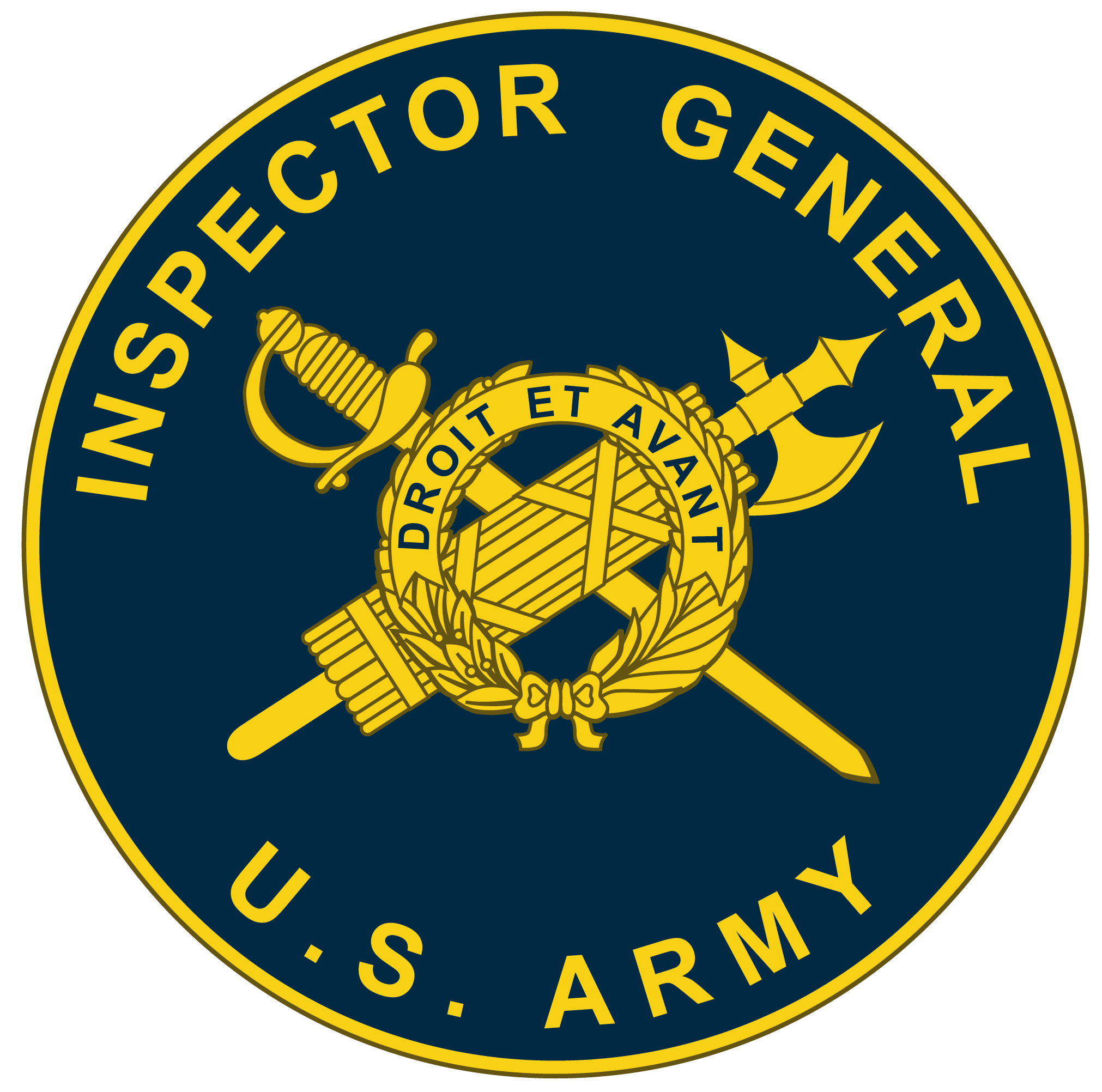 Insignia   Inspector General Seal RGB 6X4 